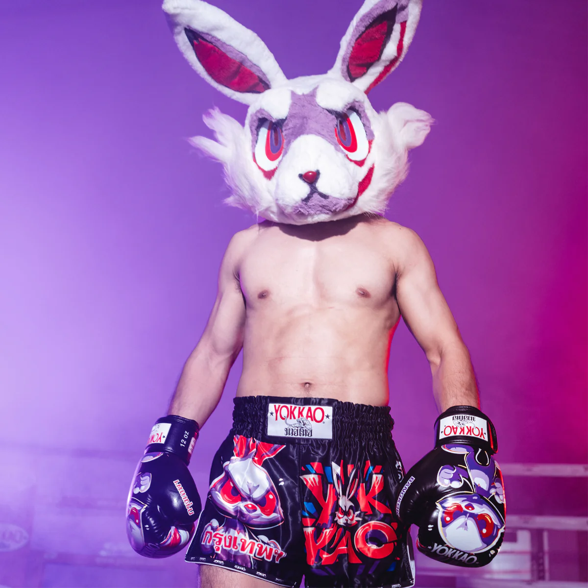 Yokkao Angry Rabbit Muay Thai Shorts - Image 4