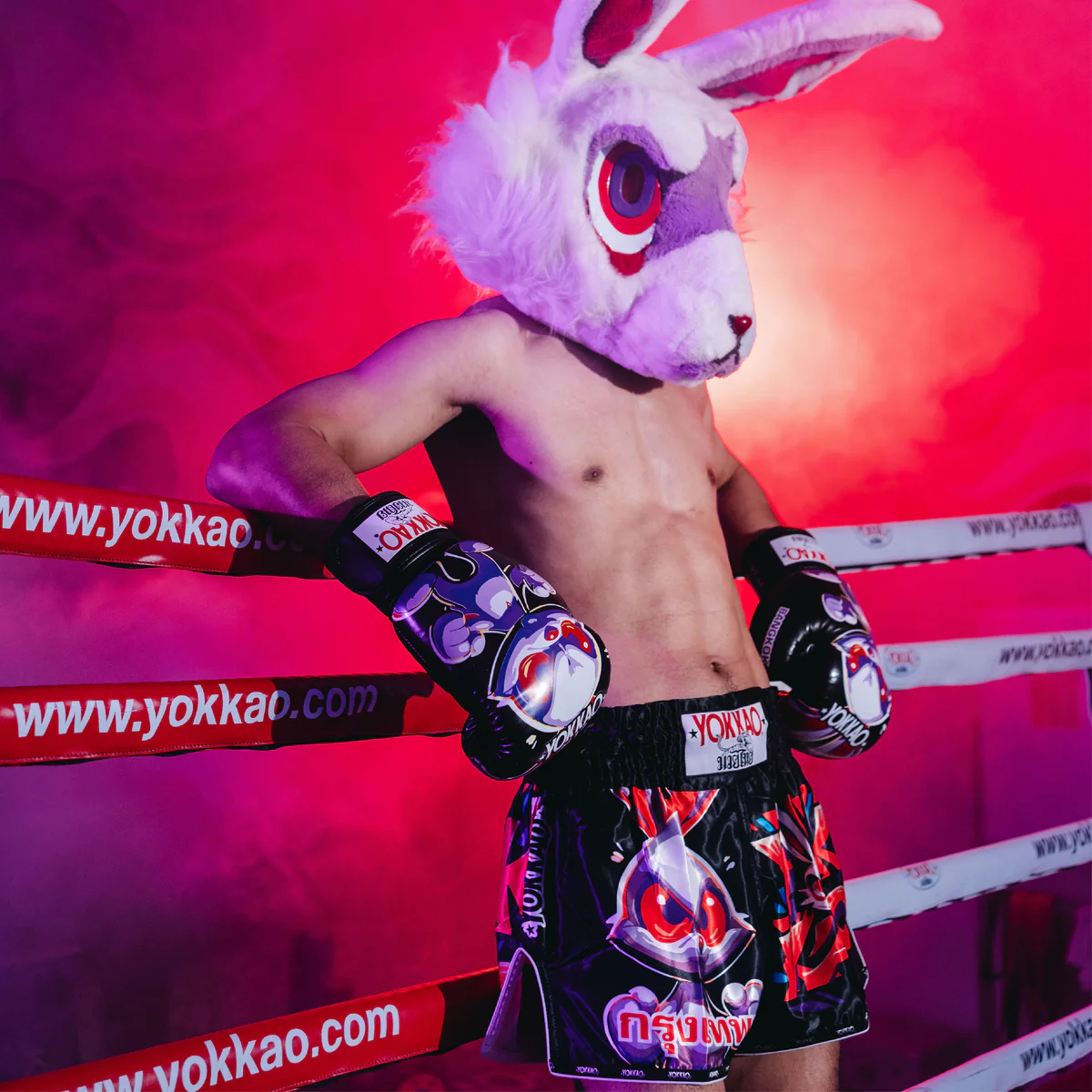 Yokkao Angry Rabbit Muay Thai Shorts - Image 5